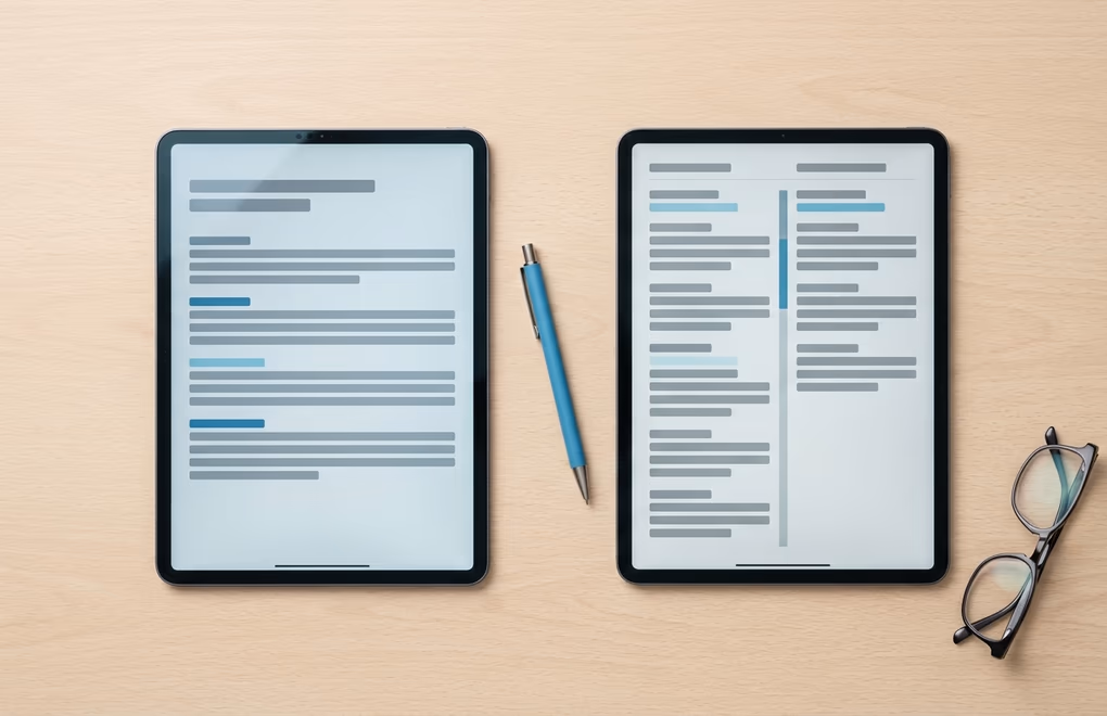 A side by side comparison of the daily work of a sales development and business development rep