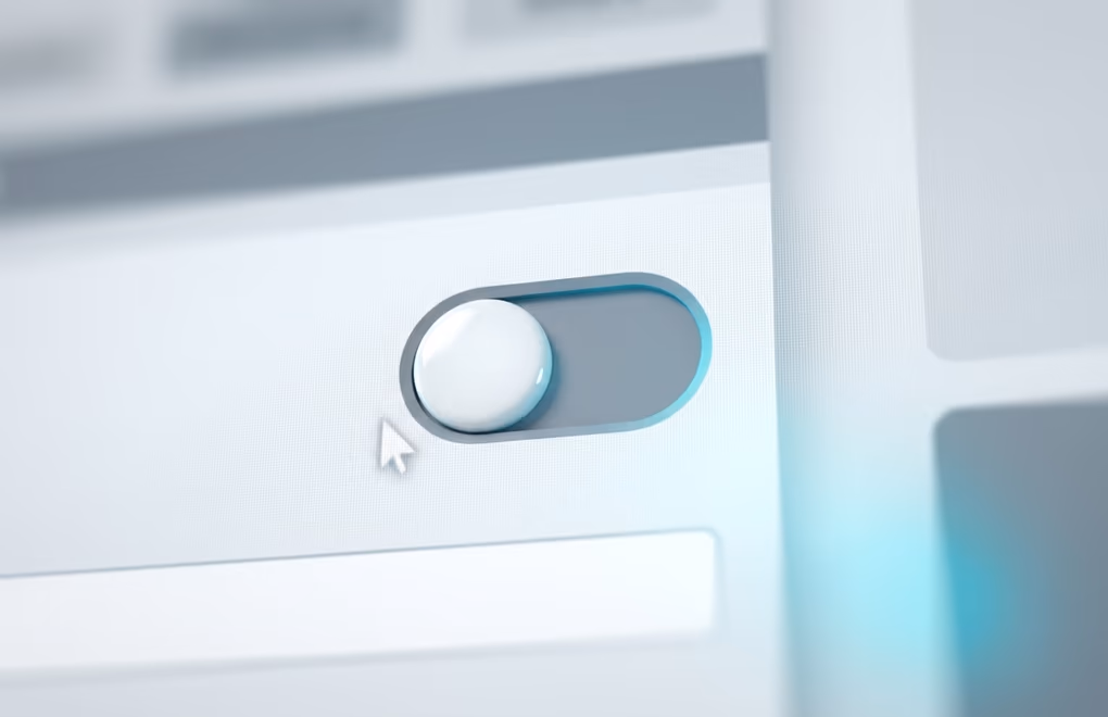 A close-up of the notify network toggle in the add position panel set to the off state