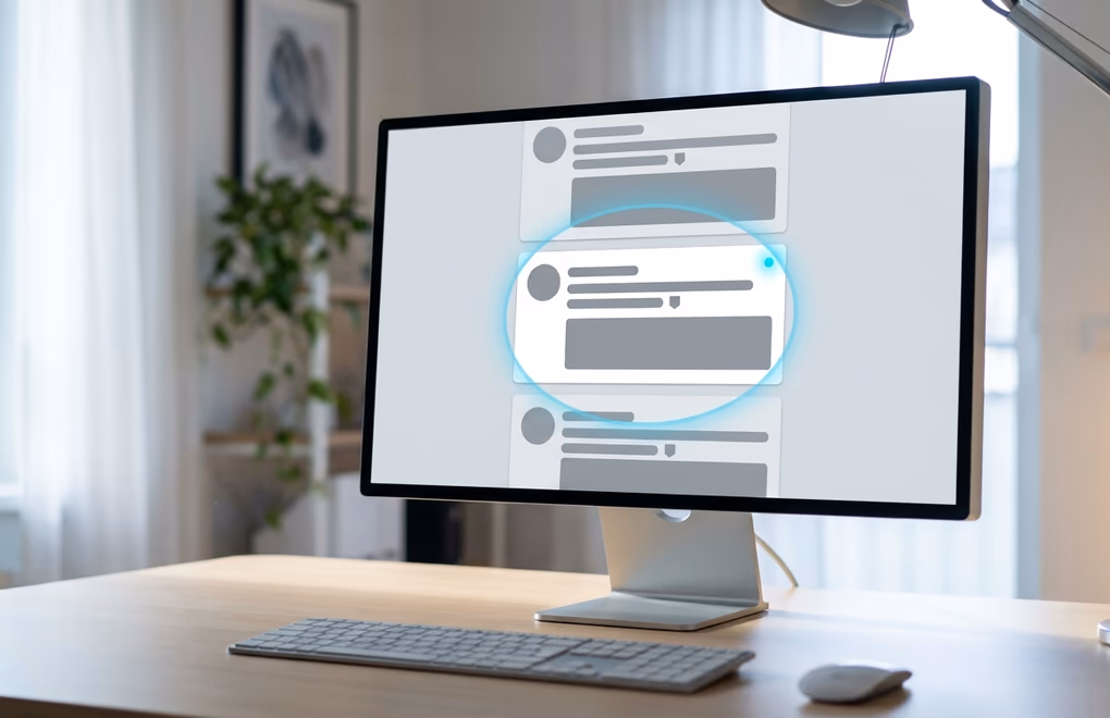 A LinkedIn activity feed highlighting buying signals from prospects ready to hire