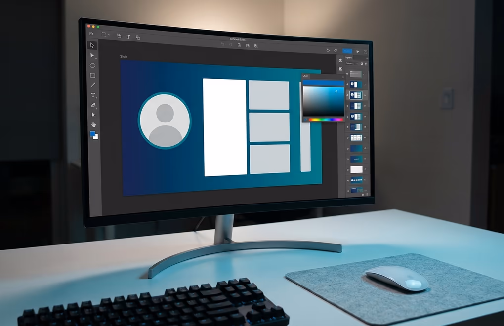 Creating a LinkedIn carousel with slide design layout