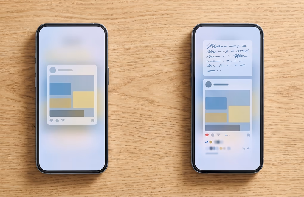 Comparison between instant repost and repost with thoughts on LinkedIn