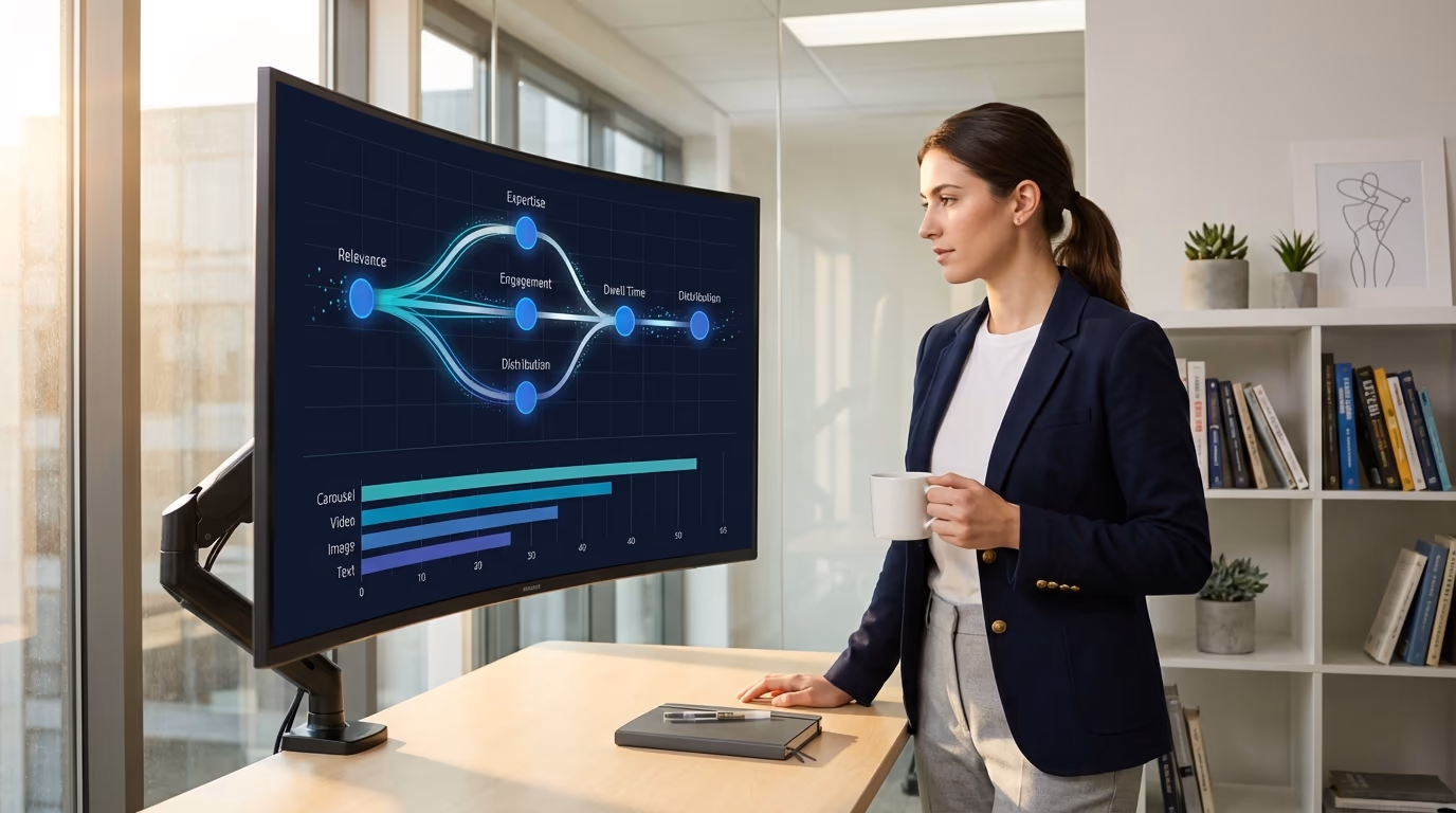 LinkedIn Algorithm 2026 - How ranking signals determine your post reach