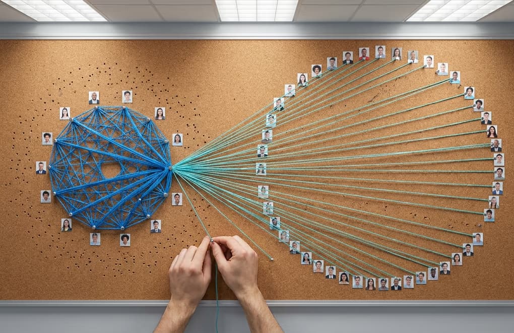 How followers and connections affect LinkedIn content reach